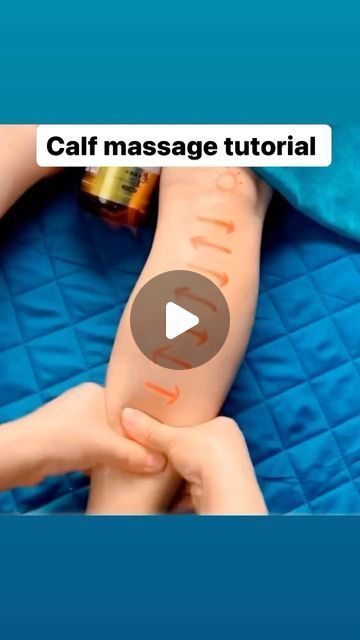 Healing Spa on Instagram: "Calf massage tutorial.  #massage #massagetherapy #calf#calfmassage #calfworkout #leg#legmassage #legworkout #bodywork#spamassage #health#healing #relax #fyp#foryou" How To Massage Lower Leg, Calf Massage Techniques, Calf Cramps Relief, Leg Massage Techniques, Foot Massage Chart, Knee Massage, Lower Leg Pain, Massage Tutorial, Foot Massage Techniques