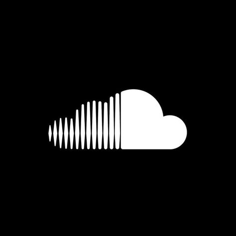 Soundcloud Logo, Halloween Ios, Ios14 Aesthetic, Snapchat Logo, Zestaw Ikon, Pastel Poster, Snapchat Icon, Cloud Icon, Black App