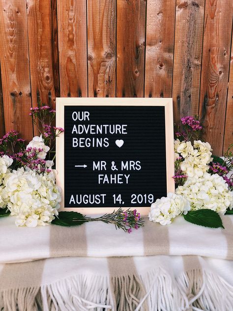 Letter board marriage/wedding announcement Letter Board Quotes Wedding, Marriage Letterboard Quotes, Engagement Announcement Letter Board, Letter Board Wedding Signs, Letterboard Wedding Sign, Wedding Letter Board Ideas, Marriage Announcement Quotes, Marriage Announcement Ideas, Engagement Letterboard Ideas