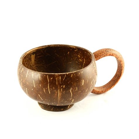 Coconut shell cup by Namigurumi on Etsy Pot Art, Coconut Shell, Coffee Colour, Moscow Mule Mugs, Tea Mugs, Handmade Wooden, Drinking Water, Tea Cup, Tea Set