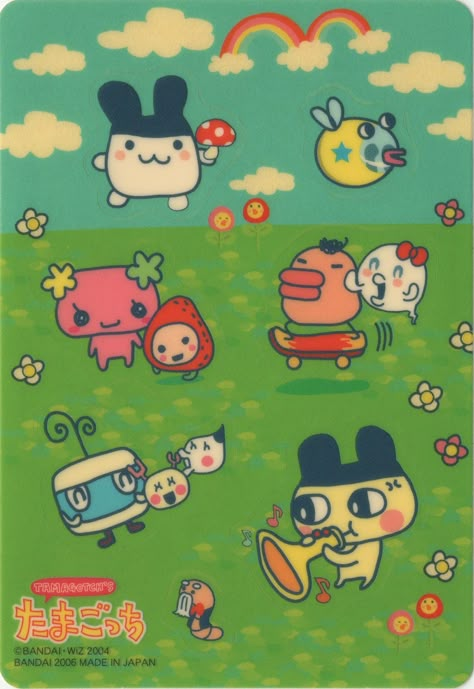 Tamagotchi Sticker, Sticker Cards, Phone Themes, Cute Images, Funky Art, Graphic Poster, Aesthetic Art, Cute Stickers, Koi