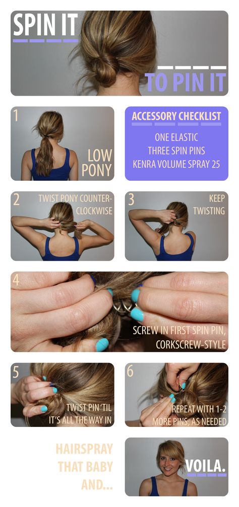 how to use spin pins! #hair #tutorial - pin now, try later! Pins Hairstyles, Pin Hairstyles, Spin Pin, Lazy Hairstyles, Classy Hairstyles, Hair Tutorials Easy, Let Your Hair Down, Celebrity Hair Stylist, Hair Essentials