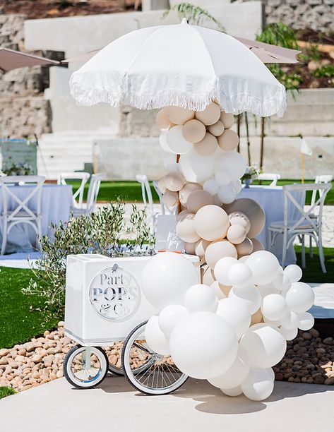 Popsicle Display Party, Vintage Ice Cream Party, Ice Cream Cart Party, Ice Cream Cart Ideas, Ice Cream Cart Birthday, Ice Cream Cart Wedding, Ice Cream Cart Design, Paletas Cart, Diy Ice Cream Cart