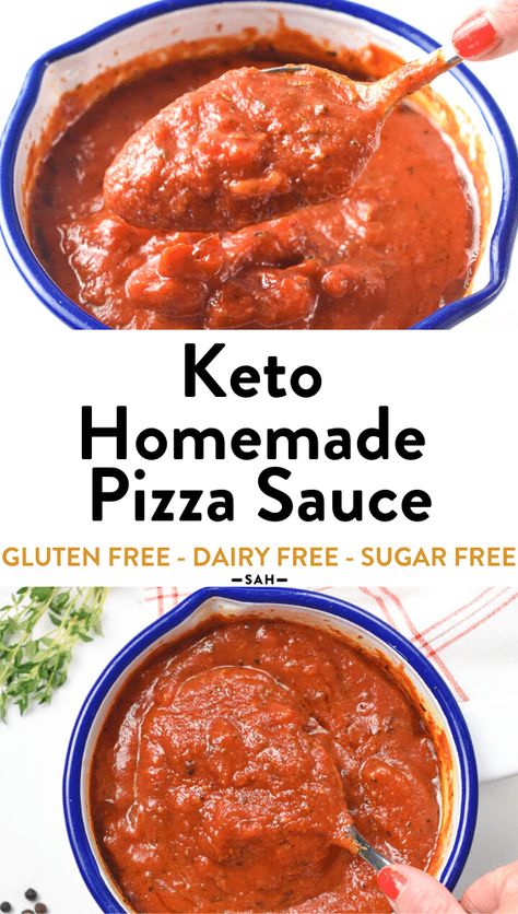 Low Carb Pizza Sauce, Keto Pizza Sauce, Low Carb Low Fat Recipes, Pizza Sauce Recipe, Boiled Egg Diet Plan, Pizza Sauce Homemade, Keto Pizza, Best Low Carb Recipes, Diet Meals