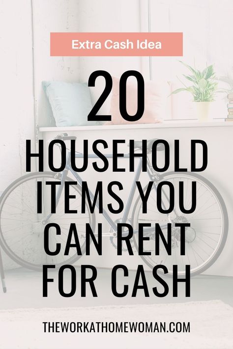 Would you like to start a rental business from home? Not sure what items you can rent for money? Then check out this list of money-making rental ideas! There are 20 legit and unique things you can rent for cash! #extramoney #renting #property #houses #cars Starting A Rental Business, Rent Business Ideas, Rent Or Buy A House, Starting An Event Rental Business, Things To Rent Out For Money, How To Rent Out Your House, Wedding Rental Business Ideas, Rental Business Ideas, Party Rental Business Ideas