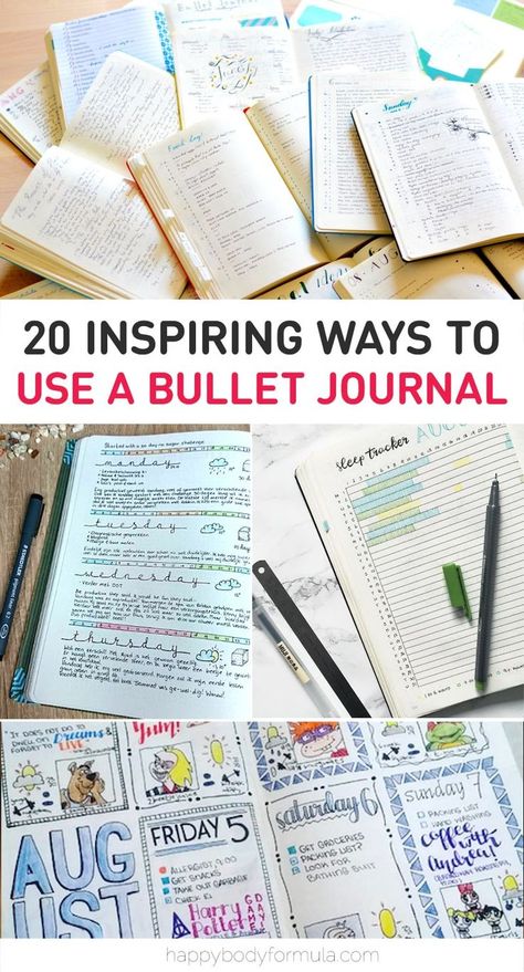 The bullet journal is described as “the analog system for the digital age” and its popularity is spreading like wildfire. We’re going to show you why and how you can use bullet journaling to create a more organised, fulfilling life. Dot Journal Ideas For Beginners, Bullet Journal Banners, Journal Binder, Planner Spread Inspiration, Bullet Journal Pages, Bullet Journal Page, Bullet Journal How To Start A, Bullet Journal Hacks, Bullet Planner