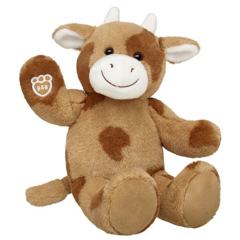 Build A Bear Bears Stuffed Animals, Build A Bear Stuffed Animals, Build A Bear Animals, Build A Bear Bear, Build A Bear Shop, Cow Stuffed Animal, 20th Bday, Bear Ideas, Animal Hugs