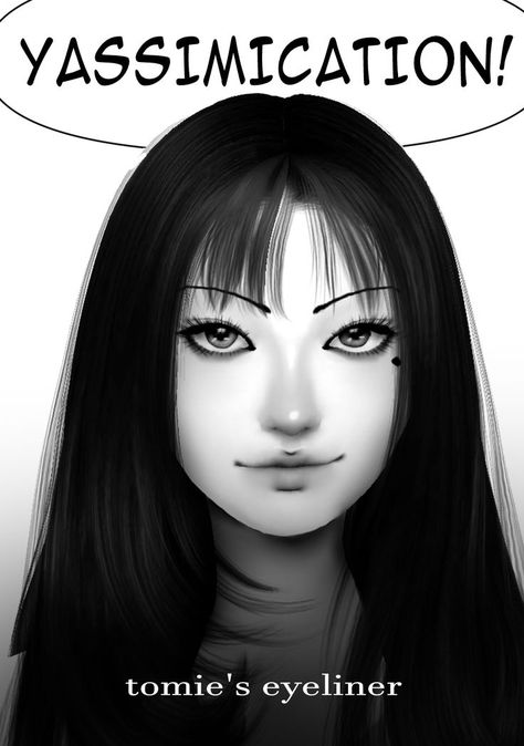 tomie anime manga eyeliner cc for sims 4 Sims 4 Cc Goth, Los Sims 4 Mods, Sims 4 Piercings, Sims 4 Cc Eyes, The Sims 4 Skin, The Sims 4 Pc, Sims 4 Anime, Free Sims 4, Sims 4 Cc Makeup