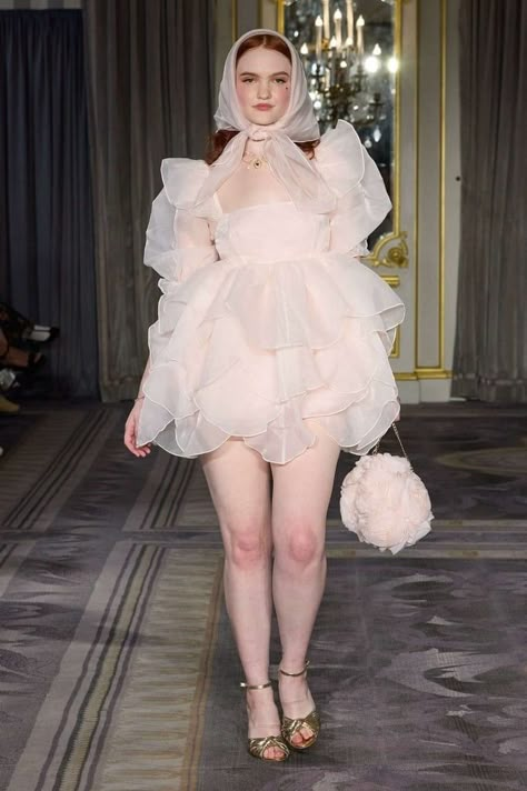 selkie ss24 Ethereal Fashion, Paris Culture, Nye Dress, Couture Runway, Spring Summer 2024, Travel Fashion, Fashion Sketches, Pink Fashion, Eat Cake