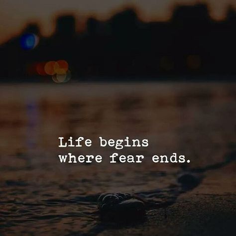 #Life begins where #fear ends. #inspirational Life Begins Where Fear Ends, Commitment Quotes, Fear Of Commitment, Ending Quotes, Positive Attitude Quotes, Blogging Quotes, Magic Words, Millionaire Lifestyle, The Fear