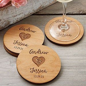 Rustic Wedding Party Favors, Rustic Wedding Party, Coasters Personalized, Engraved Coasters, Monogram Coasters, Wedding Coasters, Wedding Favors Cheap, Personalized Coasters, Unique Wedding Favors