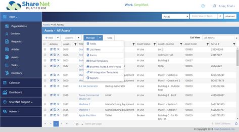 Asset Management Software | Novo Solutions Asset Management Dashboard, System Architecture, Website Management, Facility Management, Mgmt, Asset Management, Cloud Based, Financial Planning, Wasting Time