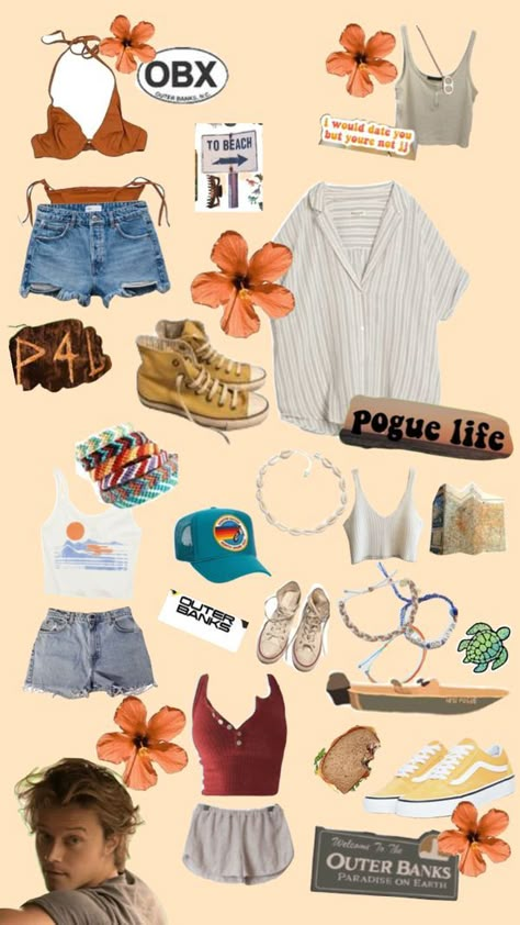 Check out poguesforlifebruh's Shuffles #outerbanks #outfitinspo #summer #jjmaybank Pogue Life Outfits, Outfit Outer, Outer Banks Outfits, Surfergirl Style, Things To Wear, Beachy Outfits, Preppy Summer Outfits, Estilo Hippie, Outfit Inspo Summer