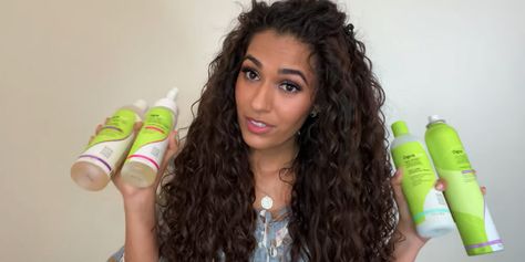 Ayesha Malik, a curly girl influencer known for promoting DevaCurl products, denounced the brand on Friday, saying it ruined her hair. Devacurl Products, Ayesha Malik, Olive Skin Tone, Honest Beauty, Hair Care Brands, Deva Curl, Olive Skin, Celebrity Hair Stylist, Beauty Influencer