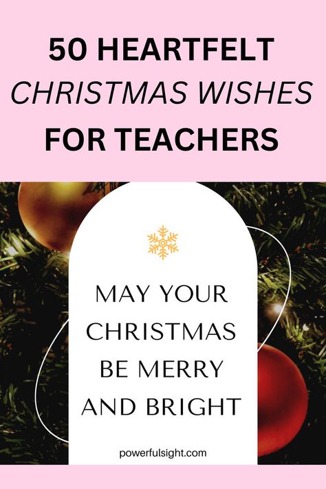 50 Heartfelt Christmas Wishes For Teacher Christmas Wishes For Teacher, Wishes For Teachers, Wishes For Teacher, Christmas Gifts To Make, Christmas Gifts For Coworkers, Expressing Gratitude, Christmas Wishes, Gifts For Coworkers