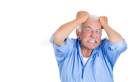 Elderly mad, crazy looking, desperate man, pulling out his hair,. A close-up por , #SPONSORED, #desperate, #man, #crazy, #Elderly, #mad #ad Pulling Hair Out, Crazy Man, Video Studio, Close Up Portraits, Man Images, Moving Company, Life Images, His Eyes, Perfect Match