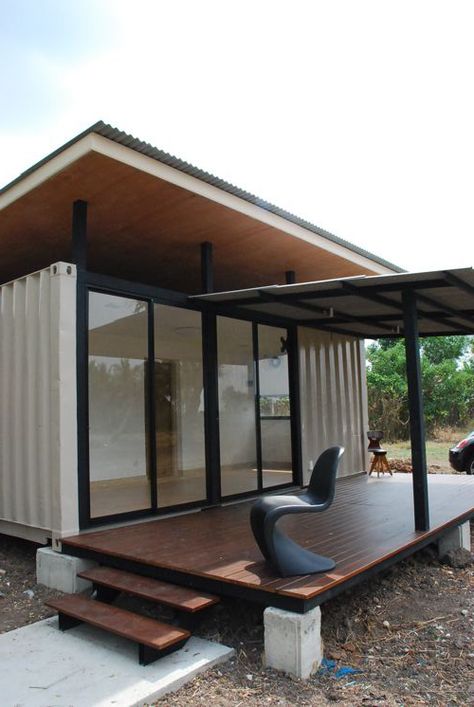 Shipping Container / Modular / PreFab Homes, in Thailand-Bangkok Container Home Designs, Shipping Container Architecture, Shipping Container Design, Shipping Container Home Designs, Container Buildings, Building A Container Home, Container Architecture, Casa Container, Shipping Container House