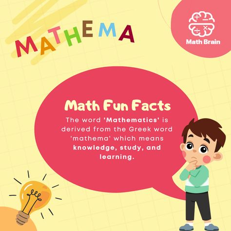 Facts About Mathematics, Fun Facts About Maths, Interesting Maths Facts, Mathematics Images, Math Riddles Brain Teasers, Funny Math Quotes, Brain Math, Teaching Math Strategies, Math Quotes