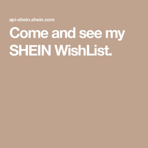 Come and see my SHEIN WishList. Shein Wishlist, Bach Party, Birthday Wishlist, Really Cute Outfits, Come And See, Royal Fashion, Christmas Wishlist, Christmas Wishes, Abba