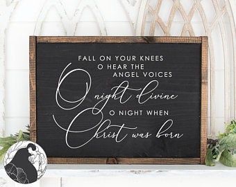 Fall On Your Knees, Christmas Sign Svg, Christmas Cricut, Christmas Signs Wood, Cricut Files, Create Digital Product, Christian Christmas, Christmas Sign, Svg Christmas