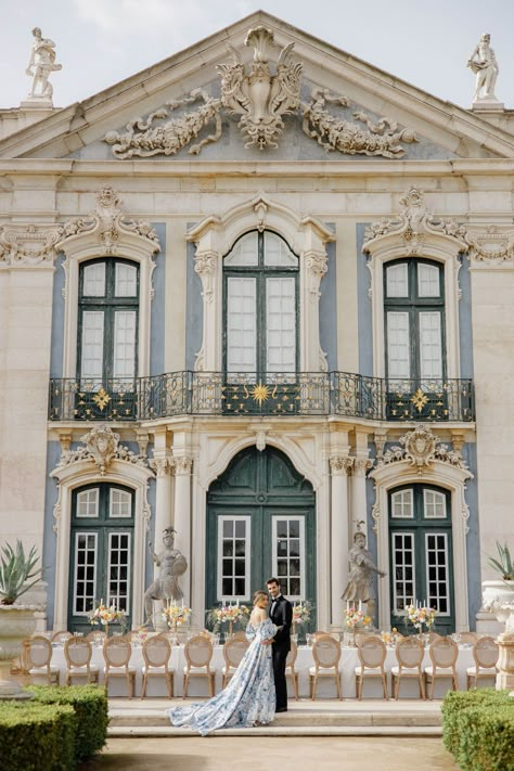 Neoclassical Wedding, Luxurious Palace, Portugal Wedding Venues, The Big Wedding, Luxury Palace, Bridgerton Wedding, Best Destination Wedding Locations, Evergreen Wedding, Regency Wedding