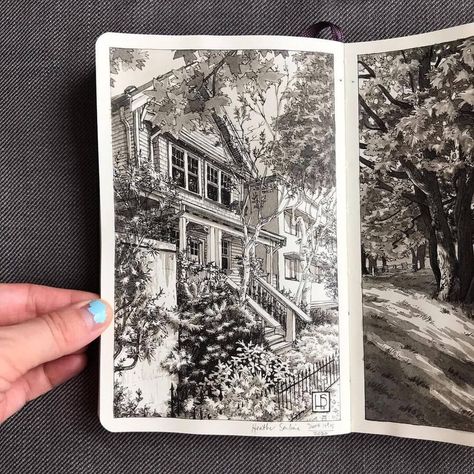 Bullet Art, Vancouver Art Gallery, Moleskine Sketchbook, Moleskine Art, Architecture Sketchbook, Pen Art Drawings, Sketchbook Drawings, Architecture Drawing Art, Nature Drawing