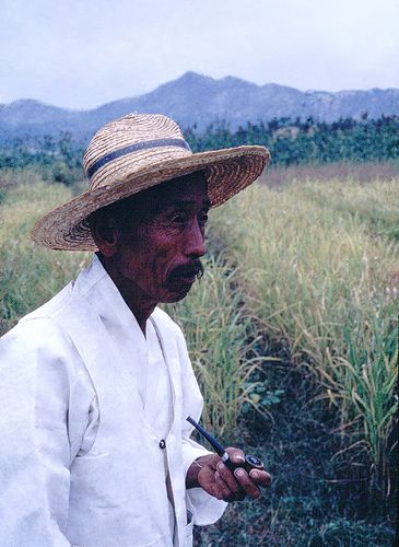 Man in Traditional Dress & Straw Hat, 1968 | by Homer 5004 Straw Hat Aesthetic, Straw Hat Men, Straw Hats Outfit, Hat Outfit Men, Mens Straw Hats, Hat Aesthetic, Curated Closet, Man Fashion, Outfits With Hats