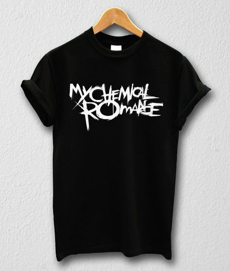 Mcr Shirt, T Shirt World, Band Merchandise, Emo Outfits, Rock T Shirts, Start Ups, Band Merch, My Chemical, Band Shirts