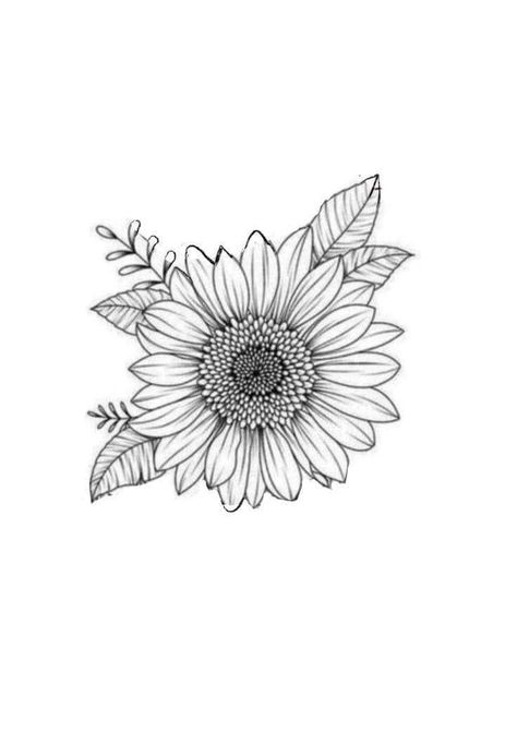 Sunflower Half Tattoo, Sunflower Tattoo Sketch, Elbow Flower Tattoos, Sunflower Tattoo Stencil, Shoulder Piece Tattoo, Sunflower Outline, Sunflower Sketches, Sunflower Tattoo Sleeve, Sunflower Tattoo Shoulder