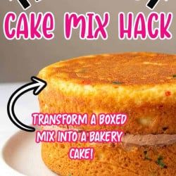 Cake Mix Taste Like Bakery, Cake Mix Hacks, Doctored Cake Mix Recipes, Strawberry Fudge, Bakery Style Cake, Best Cake Mix, Cake Mix Doctor, Box Cake Recipes, Doctor Cake