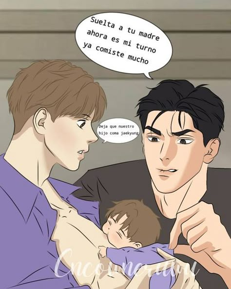 Jinx Manhwa, Mpreg Anime, Kim Dan, Cartoon As Anime, Anime Friendship, Anime Guys Shirtless, Anime Dad, Manga Cute, Manga Love