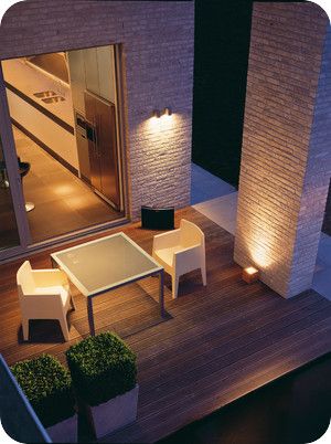 Galleria foto - Come illuminare un terrazzo Foto 38 Outdoor Paradise, Outside Living, Luxury Rooms, Outdoor Inspirations, Beautiful Lighting, Home Design Decor, Exterior Lighting, Landscape Lighting, Residential Design