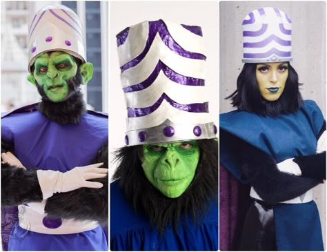 best the powerpuff girls mojo jojo cosplay Him Powerpuff Costume, Mojojojo Costume, Power Puff Girls Costume, Mojo Jojo Costume, Halloween Themed Outfits, Powerpuff Girls Makeup, Powerpuff Girls Mojo Jojo, Villains Costumes, Costume Diy Ideas