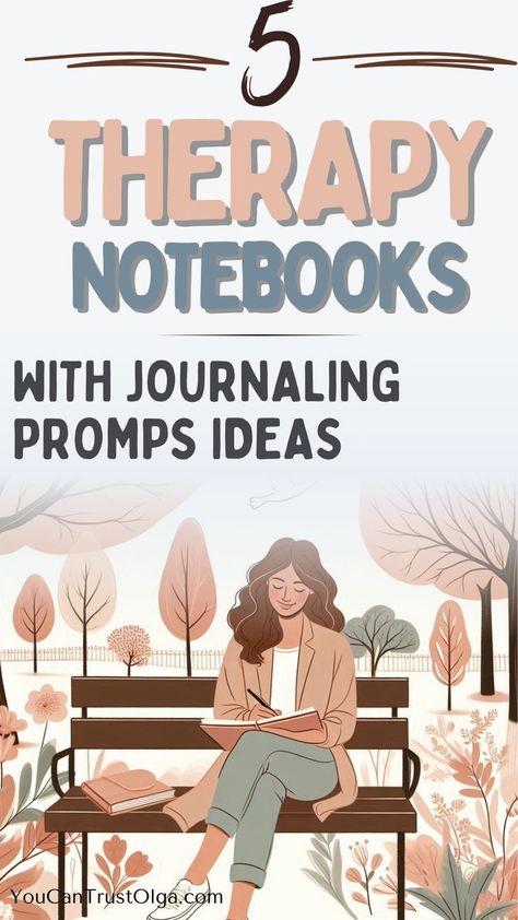 5 Therapy Notebooks for Journaling (with journal prompts) - how to improve yourself and your relationships with others. thought-provoking journaling prompts | healing prompts | how to journal for therapy | cbt | mental health counseling | psychologist | therapy for mental health awareness | self reflection | mindfulness activities | healing writing | writing therapy | personal growth and development | self help | best self Goals For Therapy, Healing Writing, Journal For Therapy, Notebooks For Journaling, Therapy Notebook, Healing Prompts, How To Improve Yourself, How To Journal, Mental Health Counseling