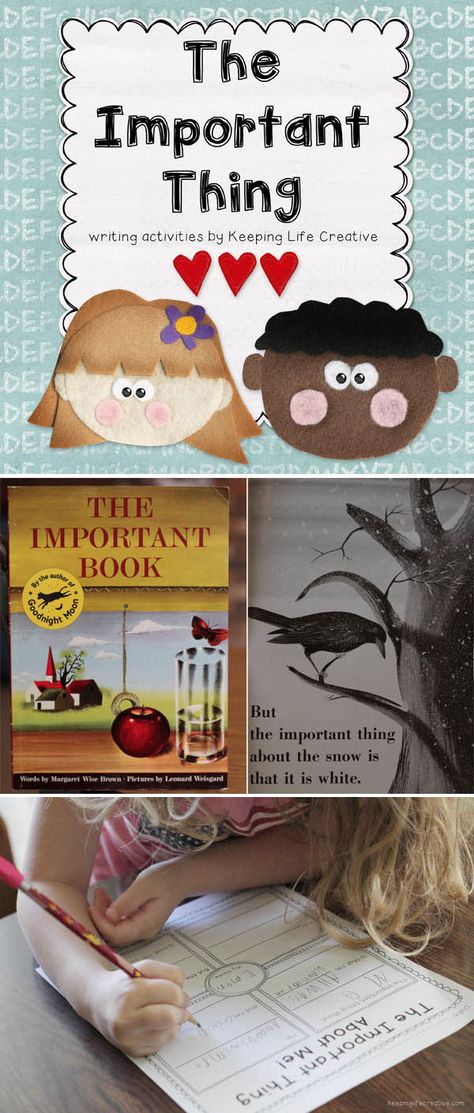 Margaret Wise Brown Activities, The Important Book Activities, September Writing Ideas, The Important Book Activities Writing, Second Grade Biography Project, How To Write A Children’s Book, Biography Picture Books, The Important Book, Margaret Wise Brown