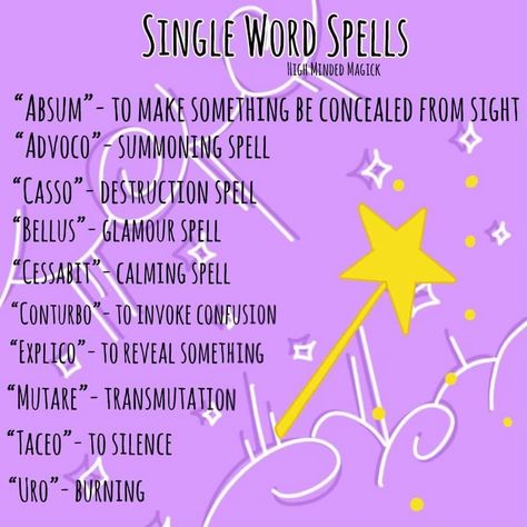 Simple Manifestation, When To Do Spells, Manifest Spell, Simple Hexes Witchcraft, Word Spells, Simple Spells For Beginner Witches, Simple Spell Jars, One Word Spells Witchcraft, One Word Spells