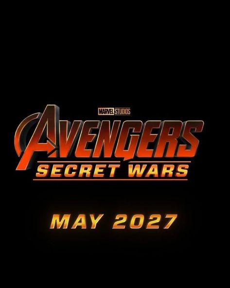 🍿: Hollywood 🚨: Avengers: Secret Wars 🌟 The official logo for "Avengers: Secret Wars" and "Avengers: Doomsday" just dropped. 🌟 Robert Downey Jr. returns to the MCU as Doctor Doom for "Avengers: Doomsday". 🌟 Directed by Russo Brothers! #sdcc #avengerssecretwars #avengersdoomsday #avengers #robertdowneyjr #sdcc24 #marvelstudios #ironman 🥇Credit: Rotten Tomatoes Avengers Doomsday, Mcu Multiverse, Avengers Secret Wars, Marvel Secret Wars, Doctor Doom, Wanda And Vision, Rotten Tomatoes, Robert Downey, James Potter