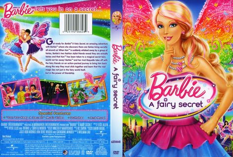 Barbie A Fairy Secret dvd cover Dvd Covers Printable, Barbie Dvd, Diy Tiny Books, Dvd Cover Design, Easter Templates Printables, Doll House Printables, Barbie Books, Barbie Printables, Mini Printables