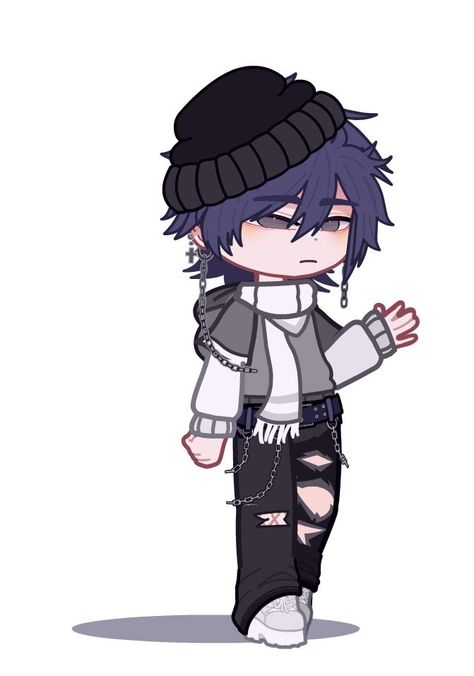 Gacha Emo Outfits Male, Gacha Club Male Outfits Ideas, Gacha Club Outfit Ideas Aesthetic Male, Gacha Outfit Ideas Male Y2k, Gacha Male Clothes, Gacha Life Oc Outfits Male, Grunge Gacha Club Outfits Male, Emo Gacha Club Outfits Male, Male Outfits Gacha Club