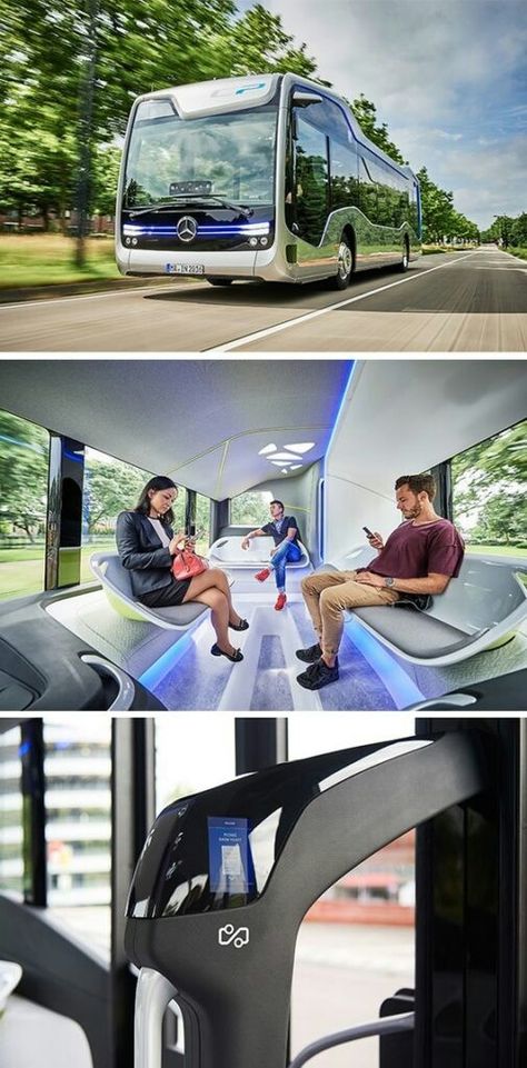 Mercedes Van, City Bus, Concept Vehicles, Balancing Scooter, Bus Terminal, Future Tech, Cars 2, Transportation Design, German Cars