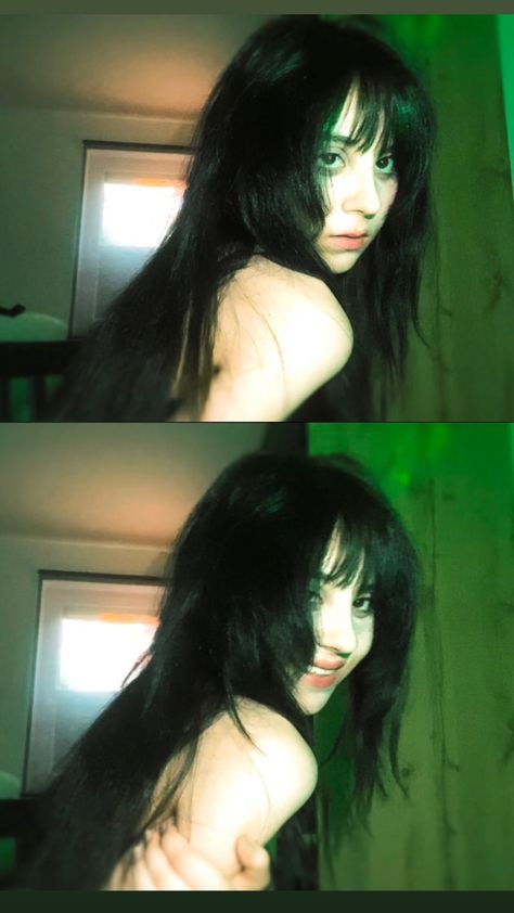 Alternative Face Claim, Alt Long Hair, Long Alt Hair, Goth Long Hair, Brown Hair Goth, Long Hair Poses, Y2k Hair, Long Brunette, Long Black Hair