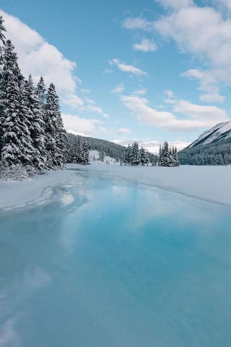 Ice Swimming, Swimming For Beginners, Snow Lake, Ice Lake, Mountains Aesthetic, Frozen Lake, Lake Landscape, Winter Wallpaper, Snow Mountain