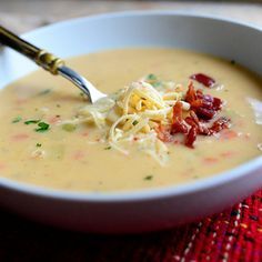 Happy Soup Season! | The Pioneer Woman Pioneer Woman Soups, Perfect Potato Soup, Pioneer Woman Recipes Dinner, Creamy Potato Soup, Pureed Soup, Best Soup Recipes, Pioneer Woman Recipes, Potato Soup Recipe, Fall Soups