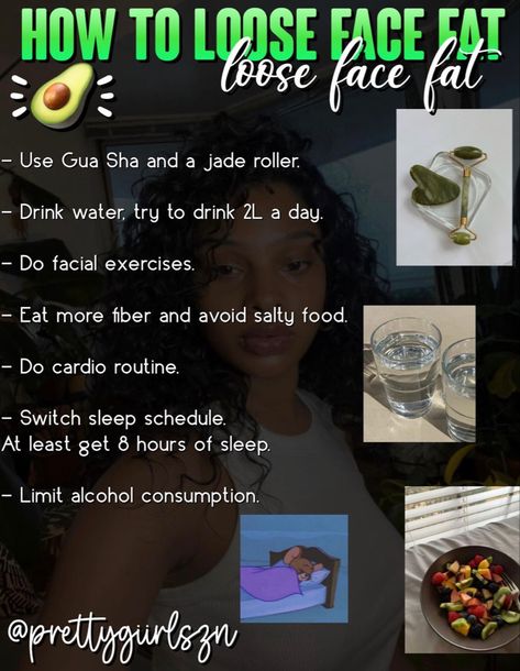 Health Meal Prep, Face Fat, Kitty Items, Salty Foods, Cardio Routine, Facial Exercises, Healthy Skin Tips, Growth Tips, Body Hacks