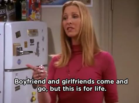 Phoebe Buffay's 27 Best Lines On "Friends" Love this episode. ;) Friends Tv Quotes, Friends Memes, Friends Scenes, Friends Tv Show Quotes, Friends Cast, Show Quotes, Friends Moments, Friends Series, Friend Memes