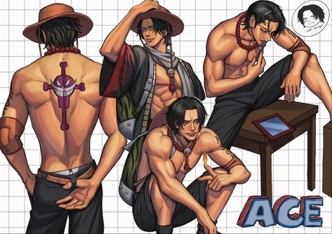 Ace One Piece, رورونوا زورو, Flame Tattoos, Portgas D Ace, One Piece Man, One Piece Ace, One Piece Funny, Zoro One Piece, One Piece Drawing