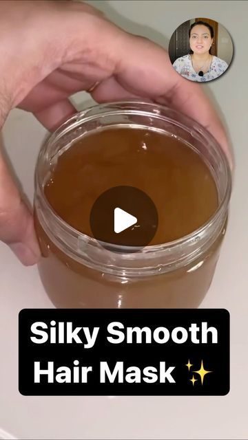 Soft Silky Hair How To Get, Rice Hair Mask For Smooth And Silky Hair, Hairmask Diy Smooth, Soft Silky Hair Mask, Homemade Hair Mask For Silky Smooth Hair, Hair Masks For Silky Smooth Hair, How To Make Hair Mask At Home, How To Smooth Hair At Home, Smooth Hair Remedies At Home