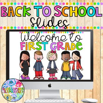 Use these beautiful Back to School Slides to share all about yourself and your classroom! :)Pre-Made Slides Included:↠ Welcome to (Pre-K, Preschool, Transitional Kindergarten, Kindergarten, First Grade, Second Grade, Third Grade, Fourth Grade, Fifth Grade, Sixth Grade, Special Education)↠ Our Daily ... Back To School Slides, Classroom Hand Signals, All About Yourself, No Homework Policy, School Procedures, Welcome To Kindergarten, After School Care, Transitional Kindergarten, Classroom Expectations