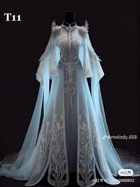 White Fantasy Dress, Ice Princess Dress, Royal Outfit, Magic Dress, Ice Dresses, Queen Outfit, Crystal Dress, Fairytale Fashion, Aesthetic Dress