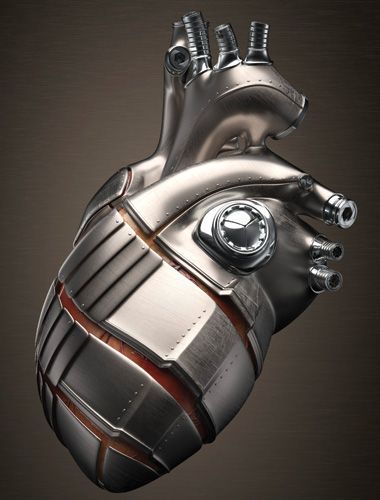 Artificial Heart, The Scientist, Anatomical Heart, Human Heart, Metal Heart, Future Technology, Selfie Ideas, Heart Art, Pigs